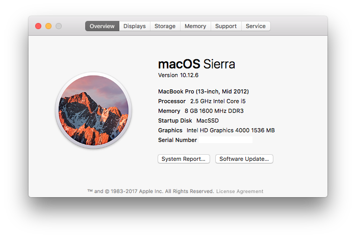 sierra update for mac